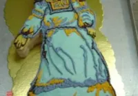 Tort w kształcie księżniczki