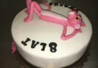 Tort z Różową Panterą