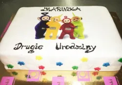 Tort z Teletubisiami