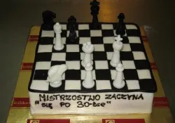 Tort w kształcie szachownicy