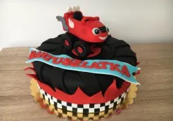 Tort Blaze i mega maszyny