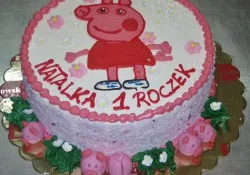 Tort ze Świnką Peppą