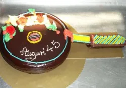 Tort z kwiatami