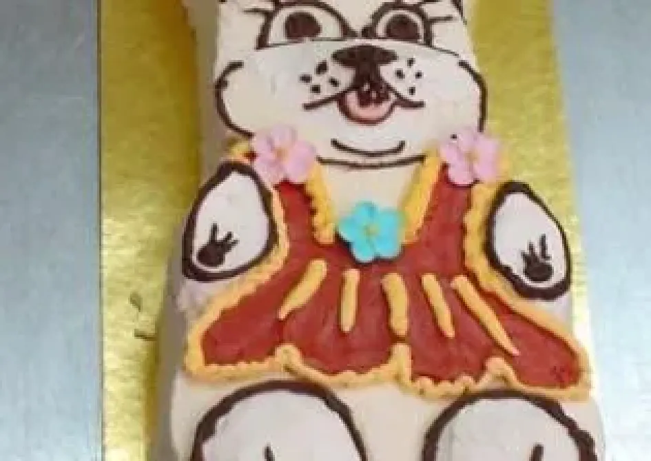 Tort w kształcie Zajączka