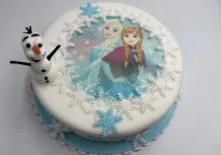 Tort w kształcie Krainy lodu