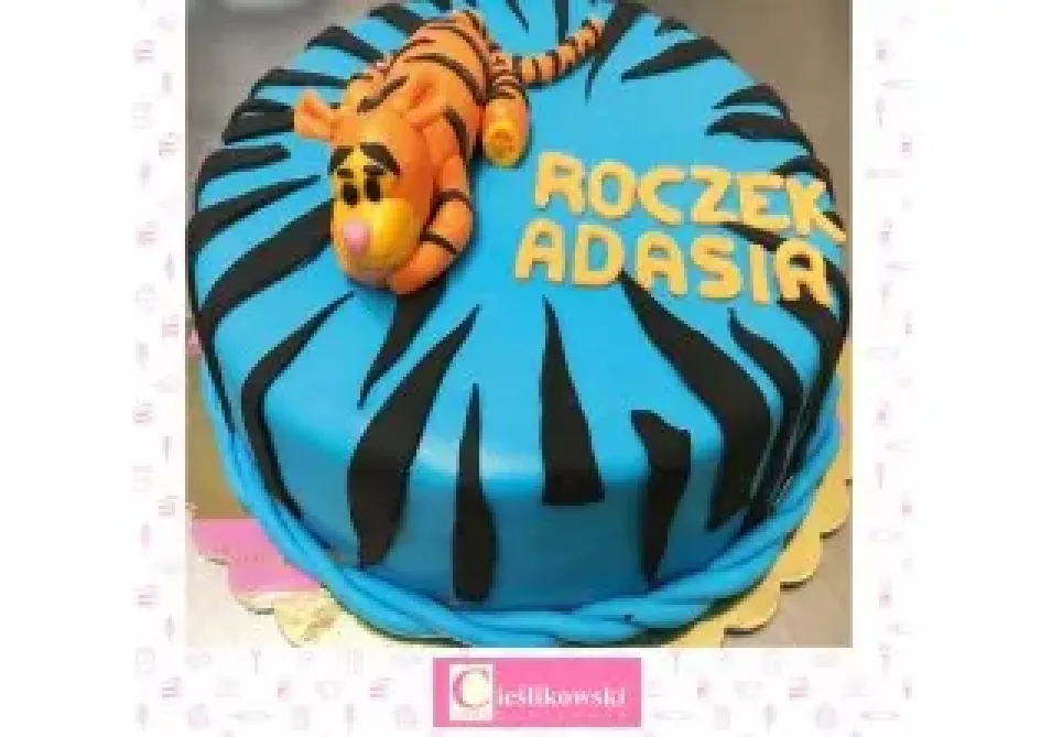 Tort na roczek z Tygryskiem