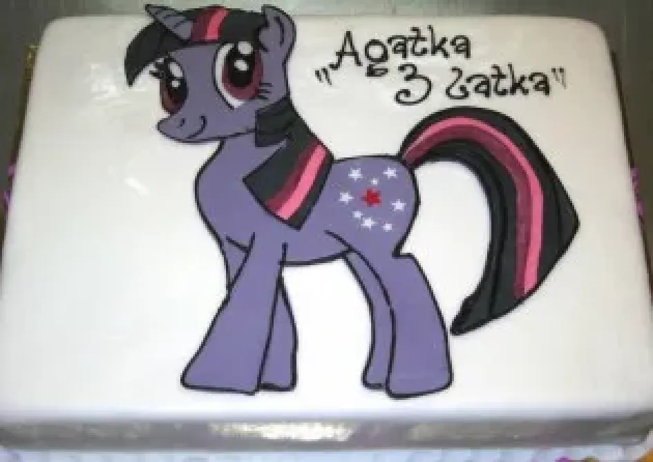 Tort z kucykiem Pony