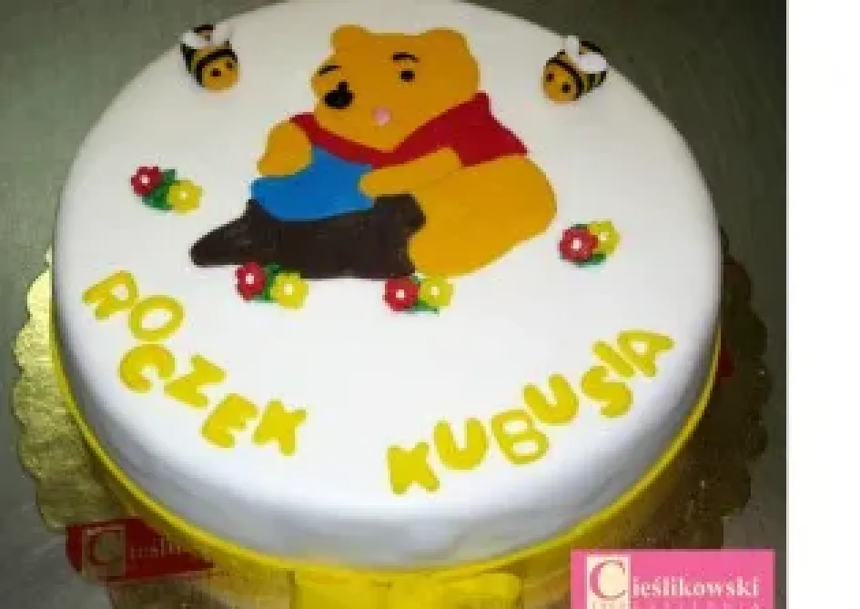 Tort z Kubusiem Puchatkiem
