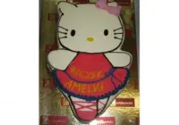 Tort w kształcie Hello Kitty